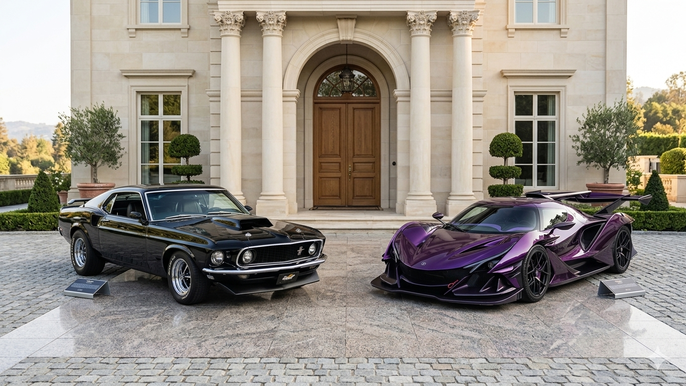 Lamborghini entregue